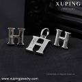 64058-China Großhandel 925 Silber Farbe Alphabet H Schmuck-Set